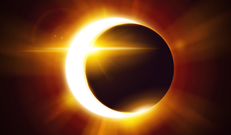 solar eclipse partial ring of fire